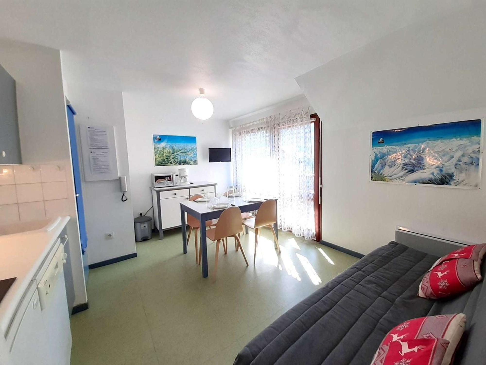 Studio Cosy 4 Pers Avec Balcon, Parking Et Salle De Musculation A St Lary Soulan - Fr-1-457-270 Saint-Lary-Soulan Exterior photo